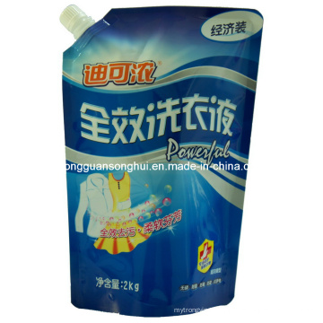 Laundry Detergent Bag with Spout Top/Ny Bag/Plastic Bag